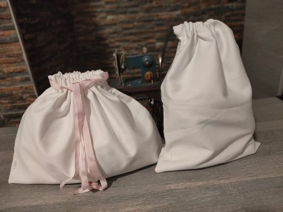 bolsas de tela en alicante blancas
